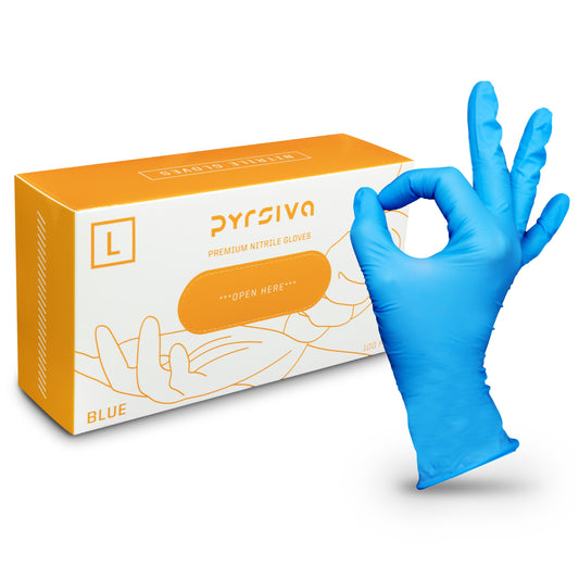 Nitrile Gloves by Pyrsiva Medical